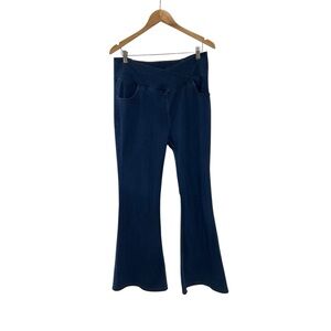 Ewedoos XL Yoga Pants Flare Blue Denim XXL